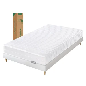 Colchon 16cm resortes Individual Blanco