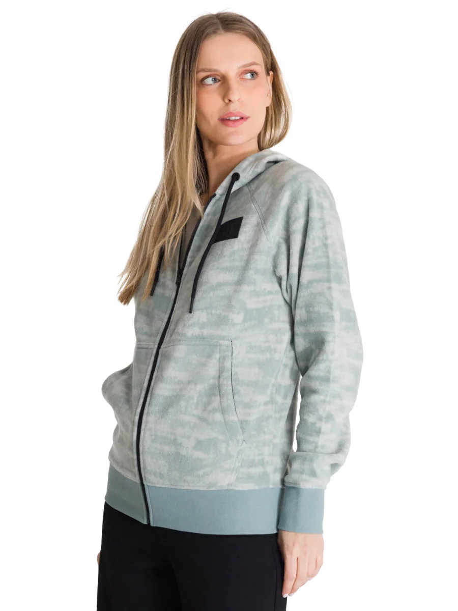 Polerón Unisex Microfleece Full Zip Azul CAT - Imagen 3