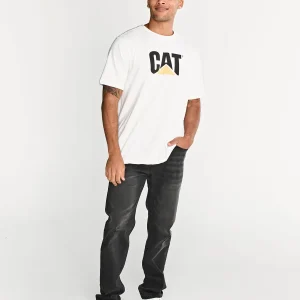 Jeans Rectos Hombre Tribllend Stretch Gris Cat