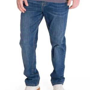 Jeans Casual Hombre Coolmax Denim Slim Azul Cat