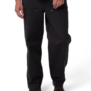 Pantalón Hombre Straight Double Negro Cat