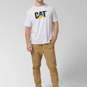Pantalón Twill Hombre Stretch Utility Beige CAT