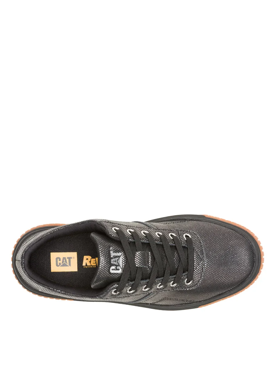 Zapatilla Casual Mujer Amp Canvas Negro Cat - Imagen 7
