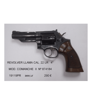 Revolver LLAMA COMANCHE II cal.22LR 4″