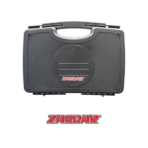 Maletin arma corta ZASDAR ZM9030 – 300x220x80 mm – Negro