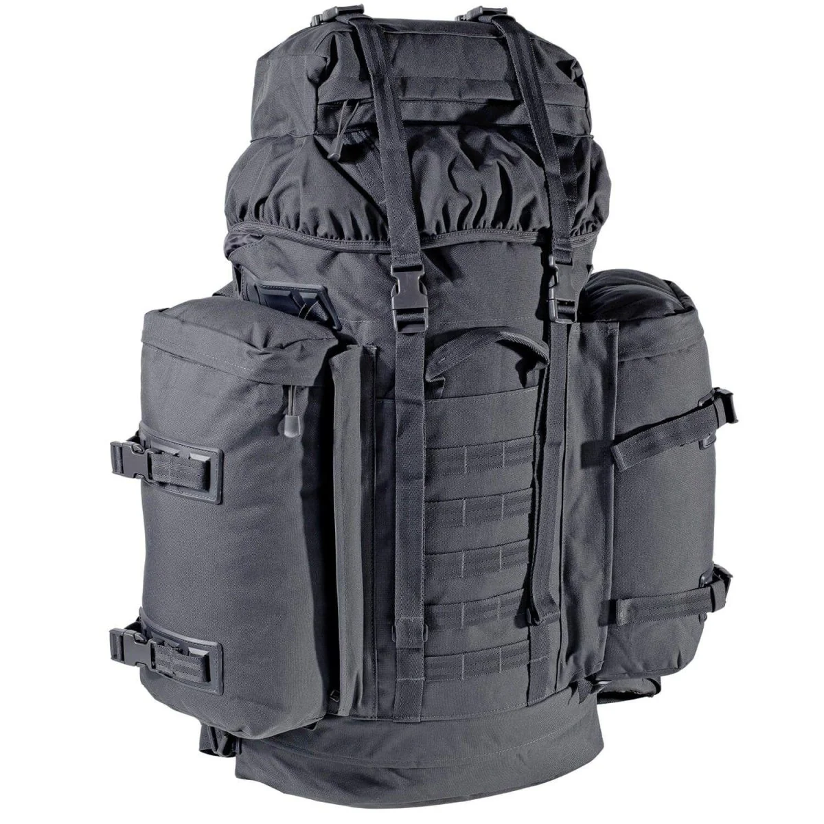 A.Blochl BW Mountain hiking daypack trekking backpack camping bag large black - Imagen 2