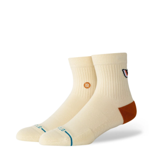 Calcetines Neighborly Quarter crema – Stance