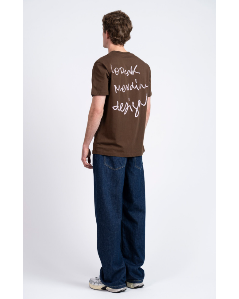 Camiseta Paris marrón – Loreak Mendian - Imagen 3