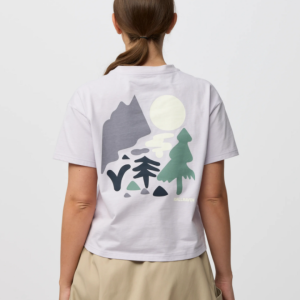 Camiseta Forest Walk lavanda print – Fjällräven