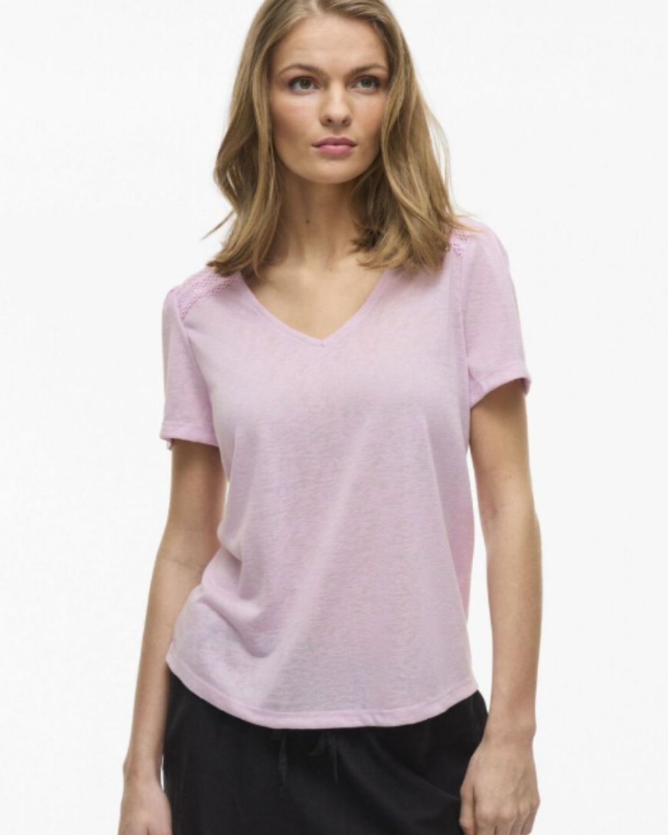 Camiseta con encaje Viamer - Imagen 2