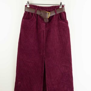 Falda midi pana
