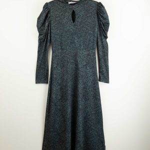 Vestido midi estampado