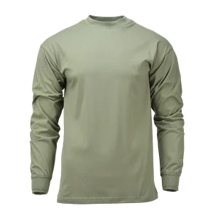 Czech Military Shirt long sleeved olive underwear 2nd layer hiking uniform NEW