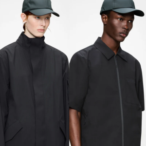 Gorra impermeable gris oscuro – Rains
