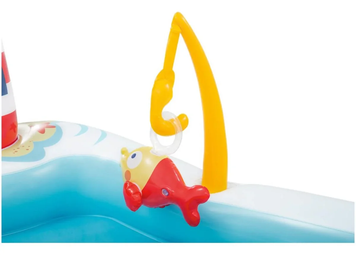 Juego Alberca Inflable Pesca Pez Tobogan Playcenter Intex - Imagen 5