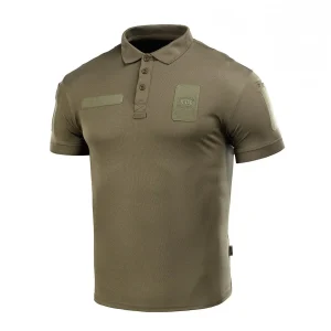 M-TAC Military style polo shirt breathable lightweight tactical underwear Olive