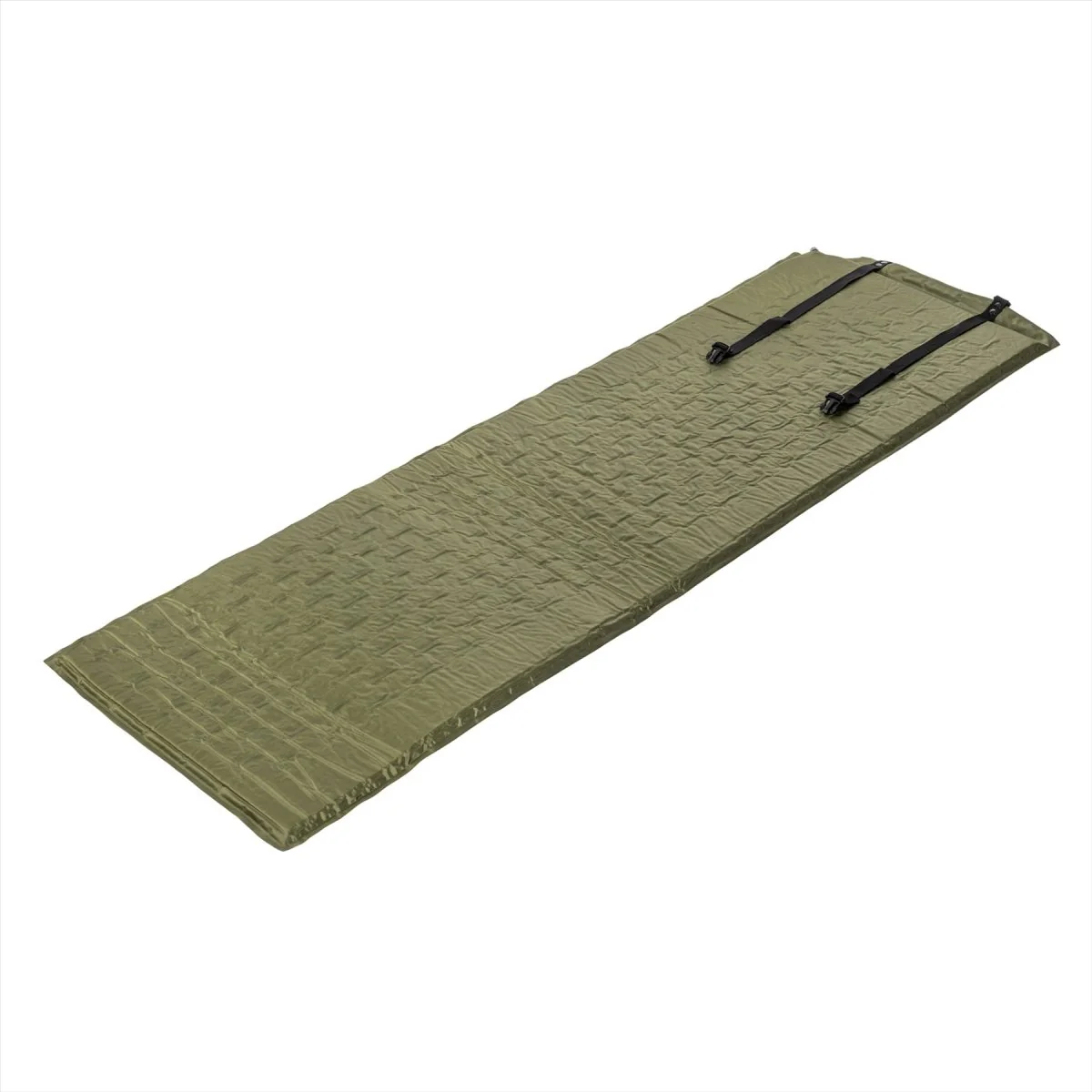 MIL-TEC Camping Sleeping Pad 186cm Self Inflatable Thermo Waffle Mattress
