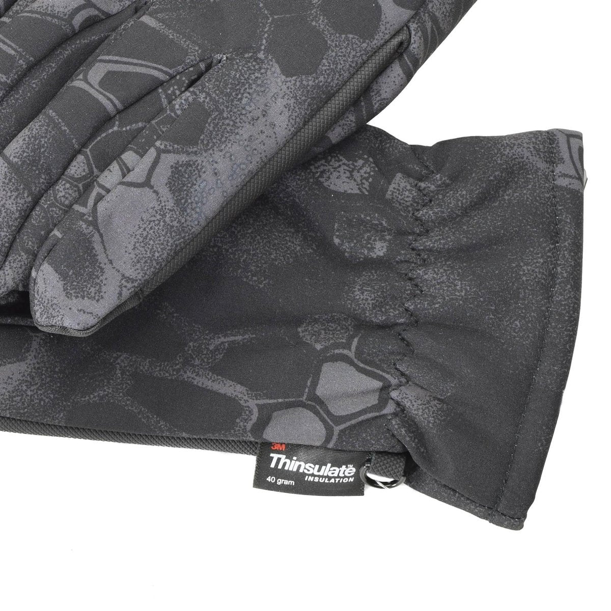 Mil-Tec Gloves Men Softshell THINSULATE™ lining Mandra Camo Winter tactical gear - Imagen 5