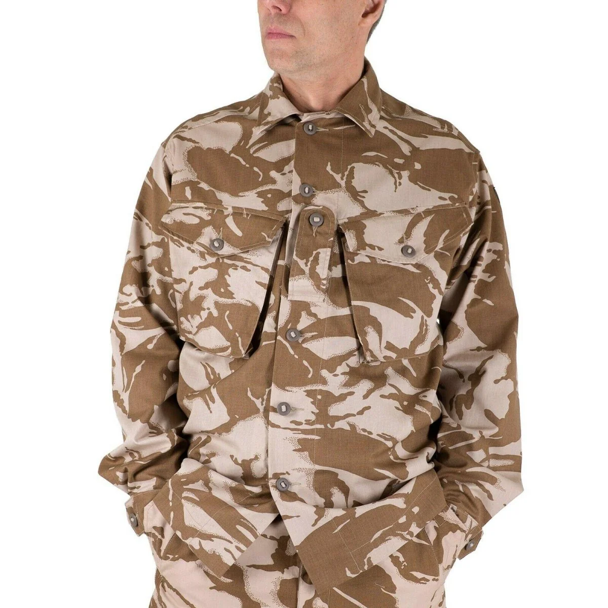 Original British army military combat Desert field jacket shirt lightweight NEW - Imagen 3