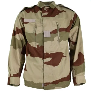 Original French army F2 jacket Desert camouflage France military surplus issue