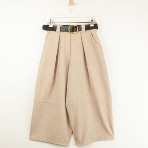 Pantalón ancho con cinturón – Ouka