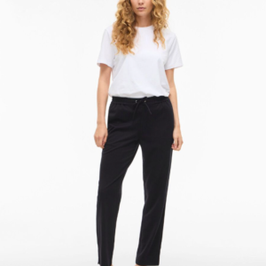 Pantalón chándal negro elegante – VILA